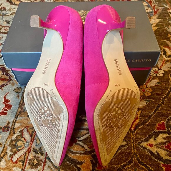 Vince Camuto Margie Pump Mulberry Pink Size 8.5 - Picture 7 of 11